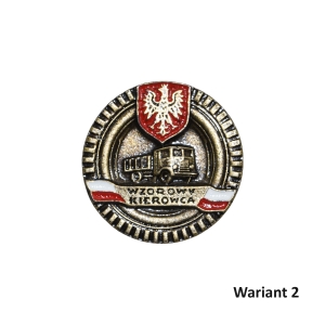 Odznaka wzorowy kierowca - brązowa